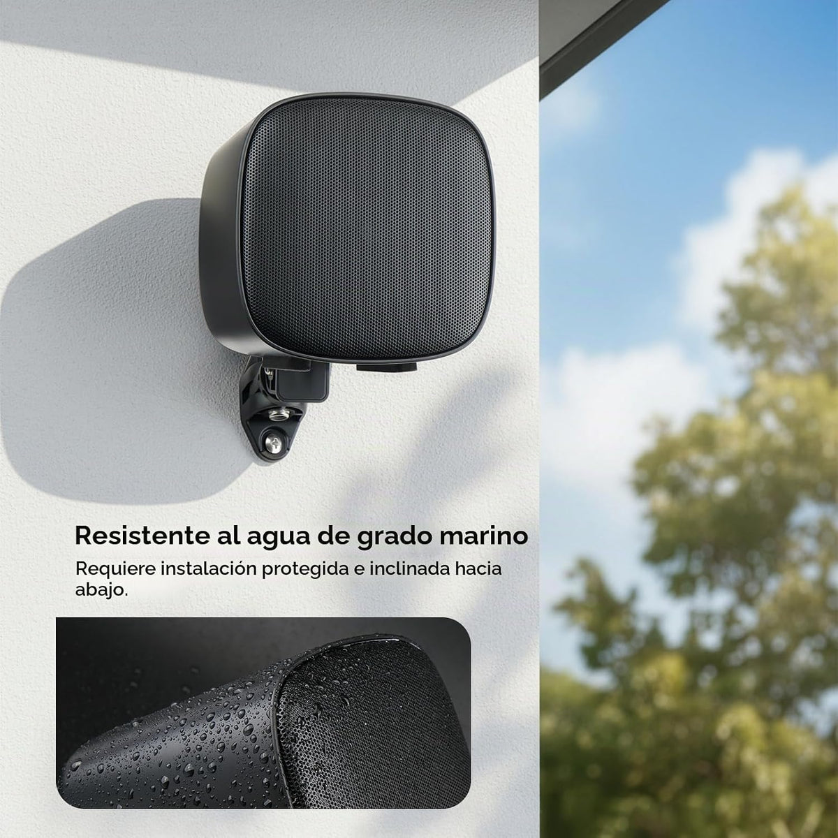 Altavoces pasivos para estantería Saiyin, necesita amplificador o receptor para funcionar