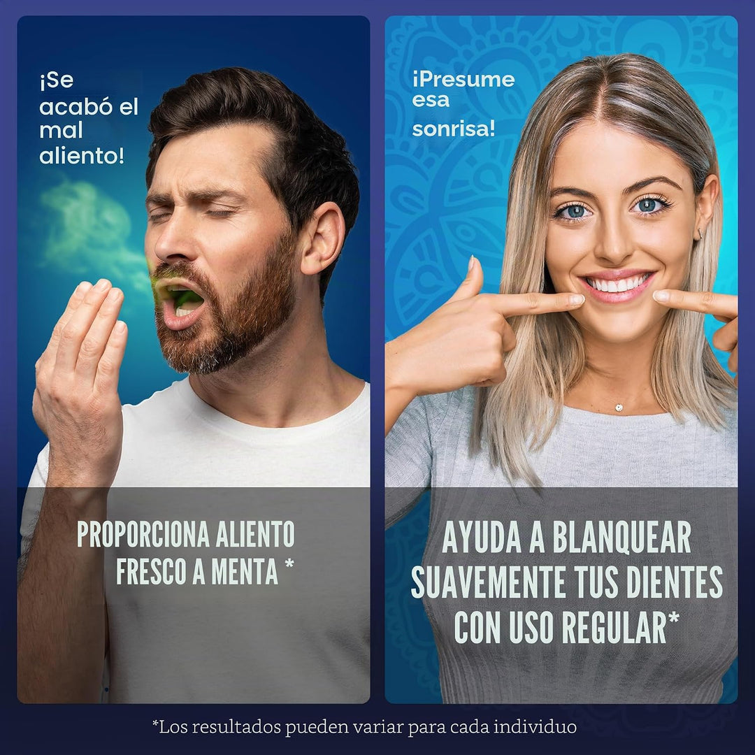 GuruNanda Enjuague Bucal Blanqueador de Dientes de Doble Barril Oxy...