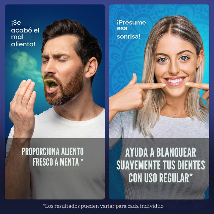 GuruNanda Enjuague Bucal Blanqueador de Dientes de Doble Barril Oxy...