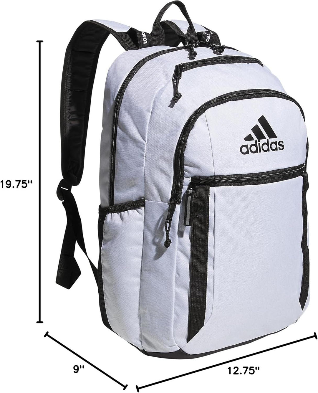 Mochila adidas Excel - Bolsa grande y resistente para laptop, libro...