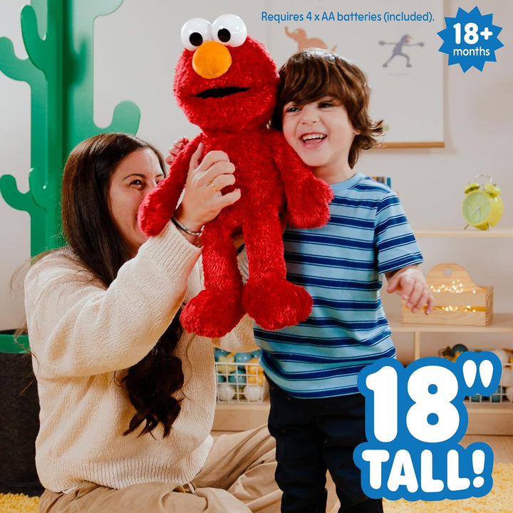 Juguete de peluche interactivo de Barrio Sésamo Tickle Me Elmo Gigg...