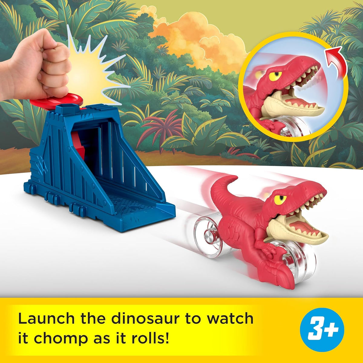 Fisher-Price Imaginext Jurassic World Launcher Set con
