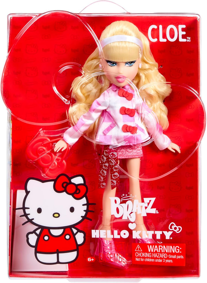 Bratz x Hello Kitty Cloe Sanrio Muñeca de moda con accesorios