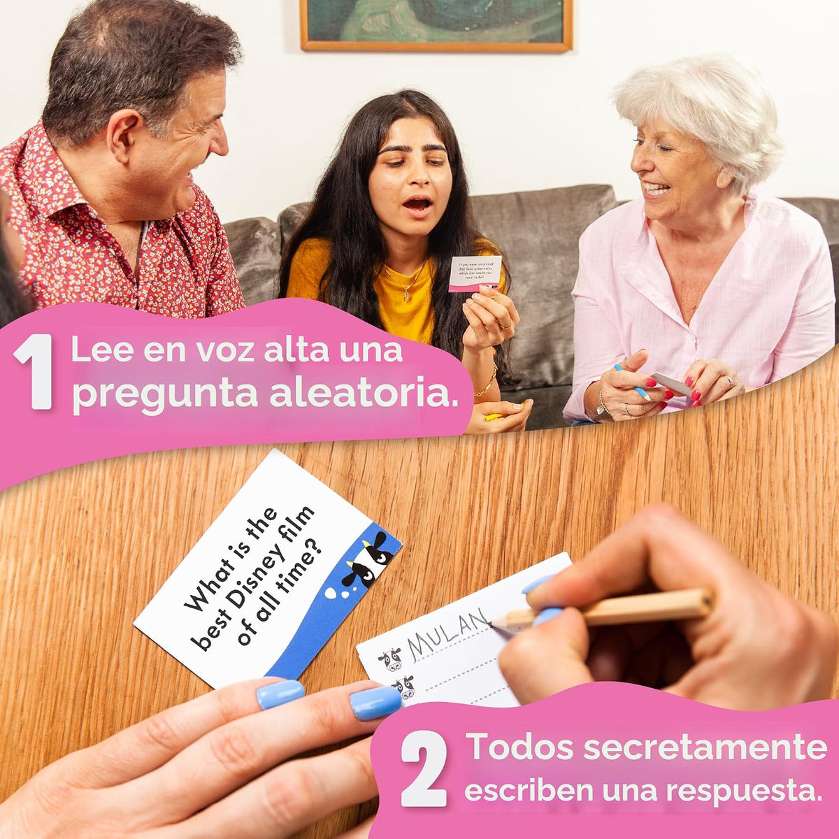 Juego de mesa familiar Herd Mentality + paquete de expansión | Divertido juego de fiesta para adultos, adolescentes y niños | Fácil de aprender, ideal para grupos grandes, diversión familiar y noche de juegos