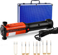 Herramienta de extracción de pernos por inducción, 1500W 110V calentador de inducción portátil magnético con 8 bobinas, herramienta calentadora de pernos de calentamiento rápido 25S para retirar tornillos oxidados, tuercas y pernos atascados
