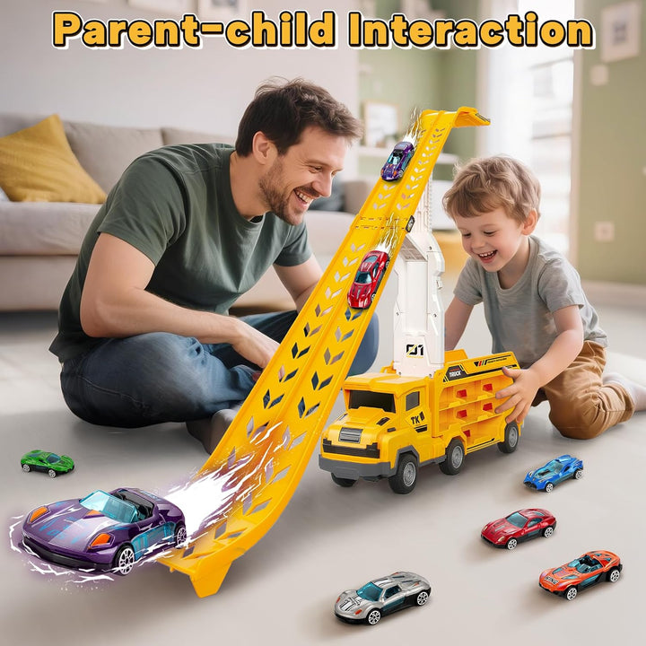 Juguetes para niños de 3, 4, 5, 6, 7 y 8 años, juguetes de camiones...