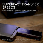 SanDisk Professional 1TB PRO-Blade Transport - SSD NVMe portátil