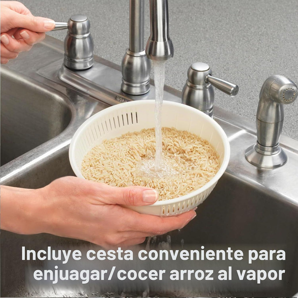 Hamilton Beach Arrocera digital programable y vaporizador de alimentos