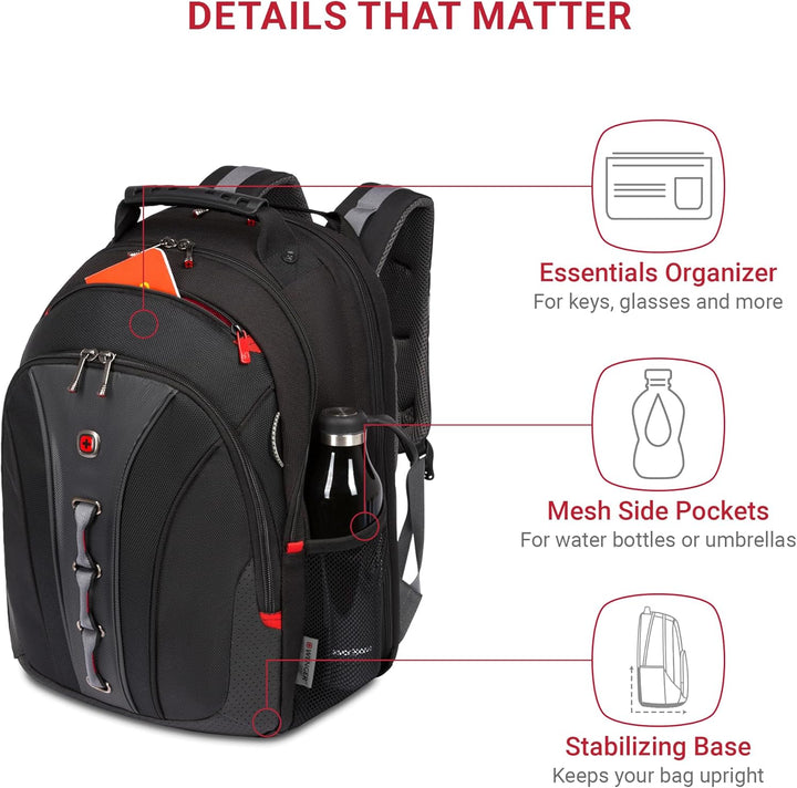 Equipaje Wenger Maxxum, Negro \/Gris