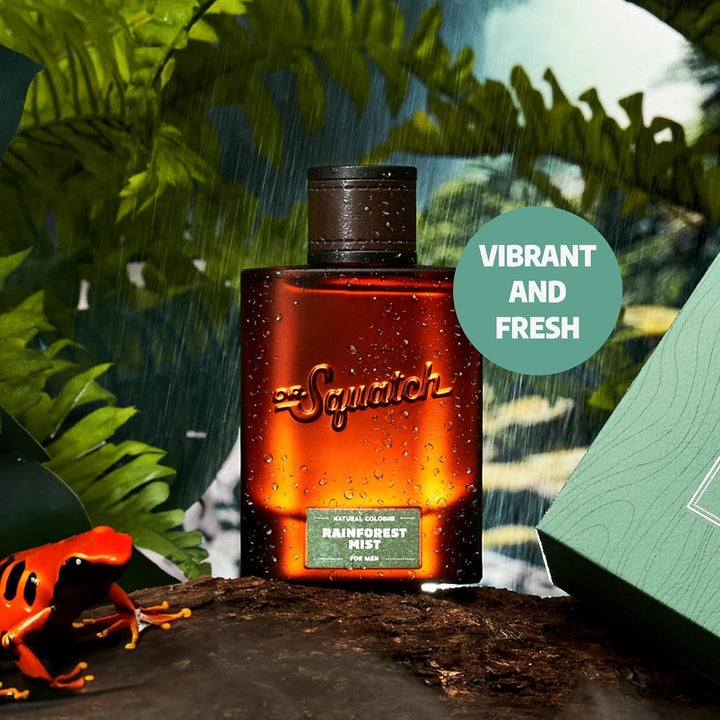 Dr. Squatch Colonia natural para hombres, tecnología Scent-Lock e i...