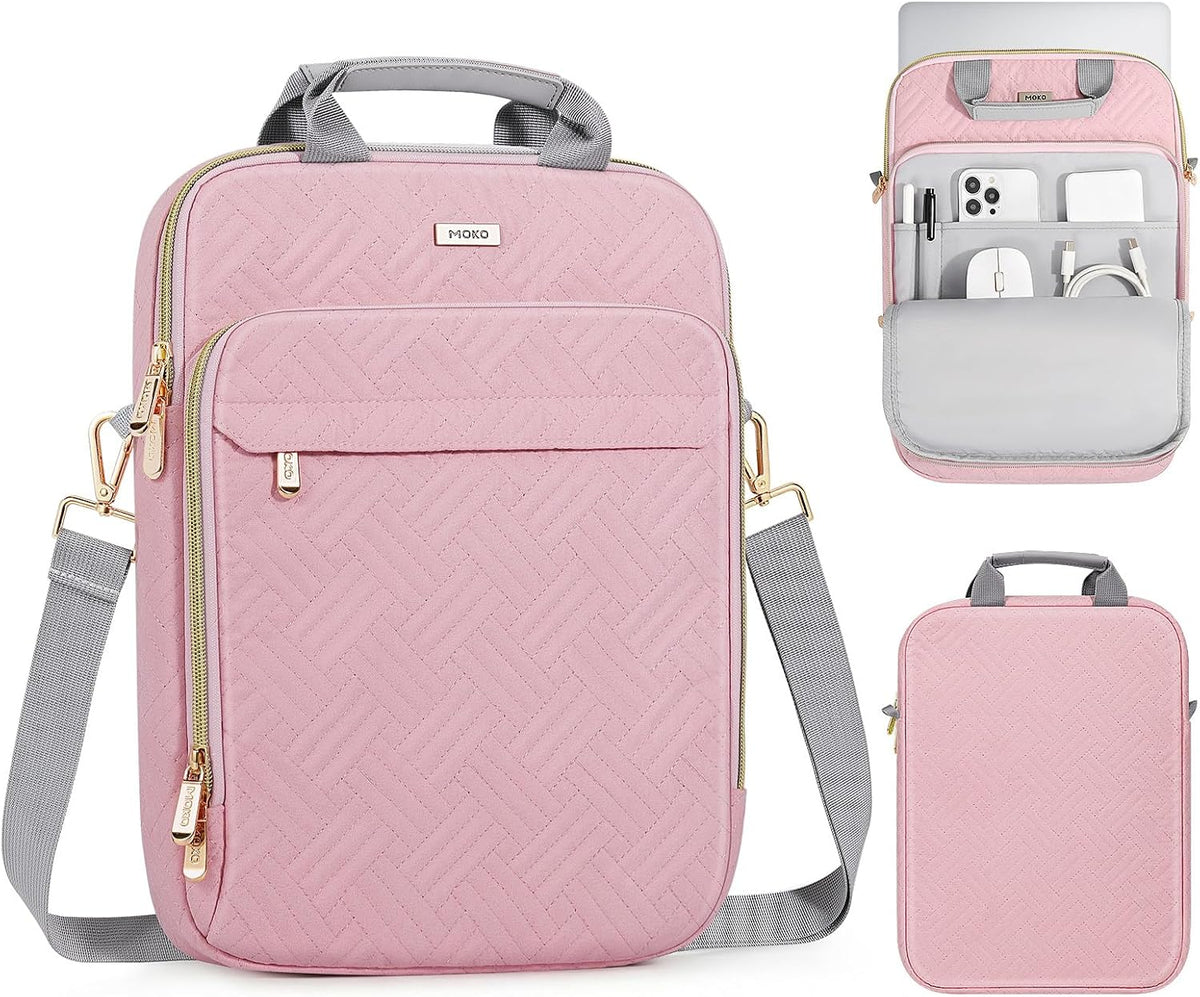 MoKo Funda acolchada para portátil de 13 a 14 pulgadas para Mac Air...