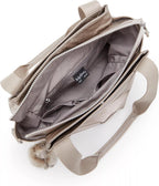 Kipling Elysia Bolso bandolera convertible sólido, Brillo metálico.