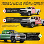 CAT® JustFit™ 3D - Tapete trasero de ajuste personalizado para Chevy Silverado 1500 Crew Cab 2014-2018, revestimiento de goma resistente medido por láser, accesorios Silverado