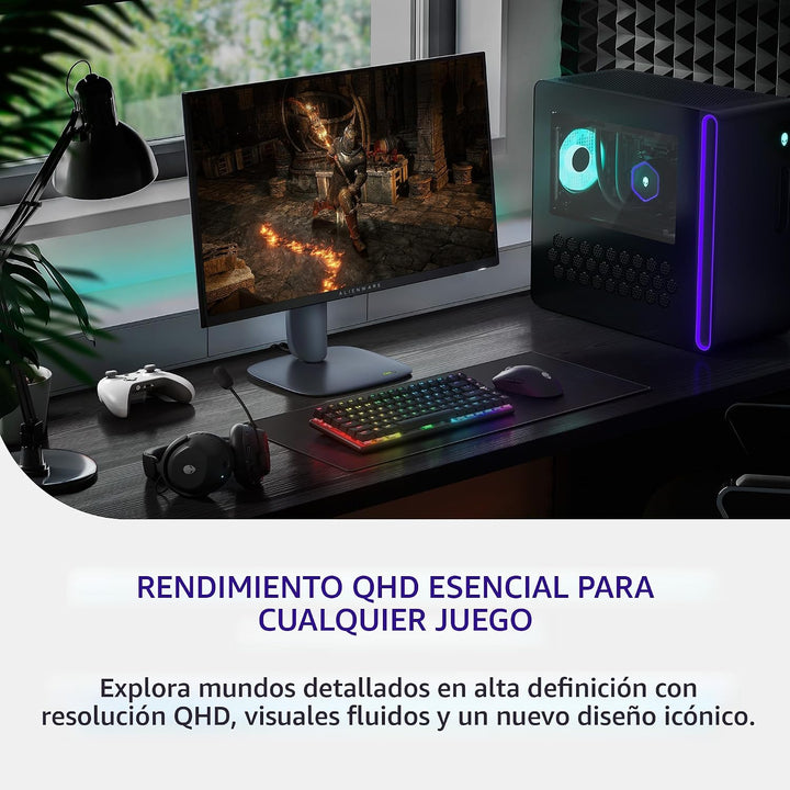 Alienware 27 Monitor para juegos - AW2725DM - Pantalla QHD de 27 pu...