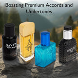 Signature Scent - Juego de 4 fragancias pequeñas para hombre, inclu...