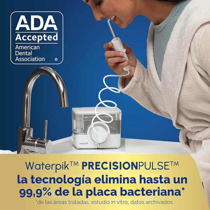 Waterpik ION - Irrigador dental profesional, recargable y portátil...