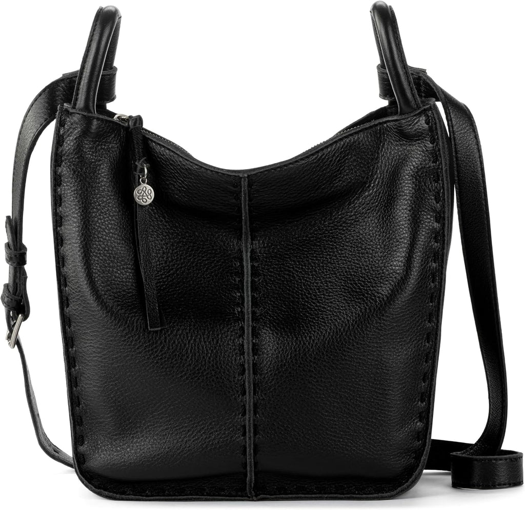 The Sak Bolso cruzado Los Feliz - Bolso de cuero para mujer para todos los días y viajes - Cuerpo cruzado con correa ajustable para el hombro