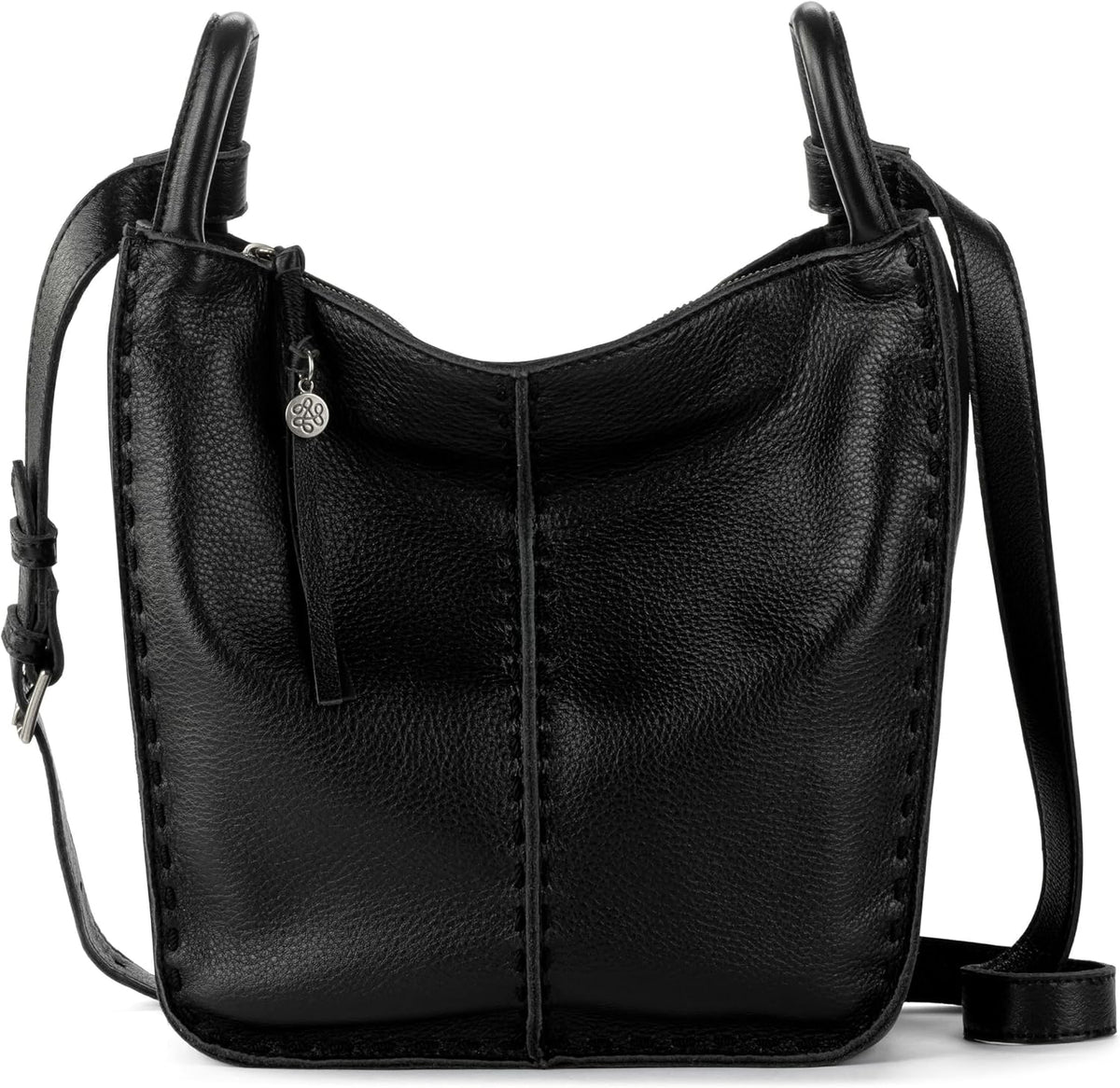 The Sak Bolso cruzado Los Feliz - Bolso de cuero para mujer para todos los días y viajes - Cuerpo cruzado con correa ajustable para el hombro