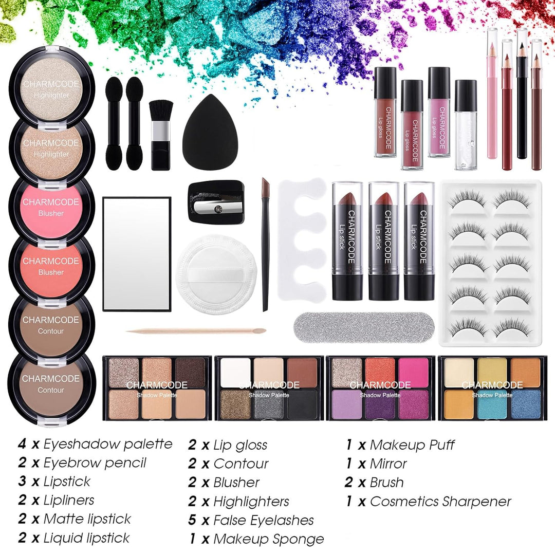Kit de Maquillaje para Mujeres Kit Completo - Paleta de Sombras de...