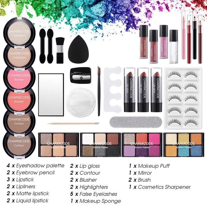 Kit de Maquillaje para Mujeres Kit Completo - Paleta de Sombras de...
