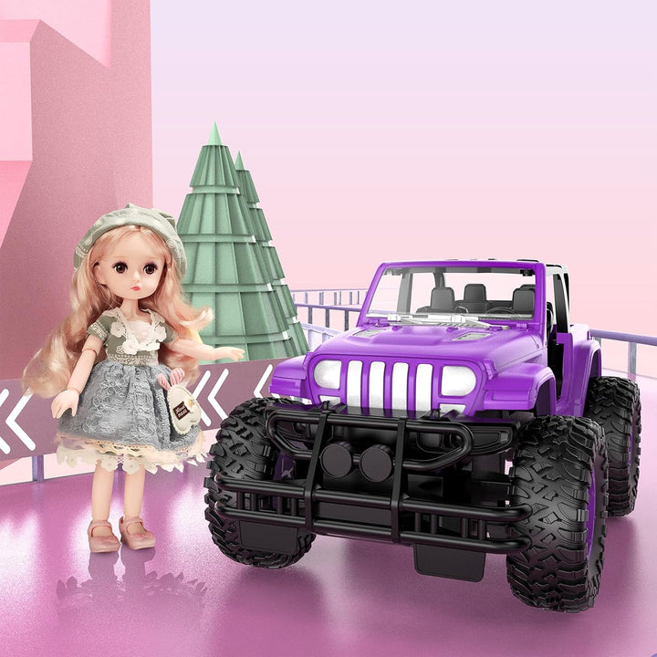 NQD Coches RC 1:16 Escala Coche de Control Remoto Jeep 80 Minutos d...