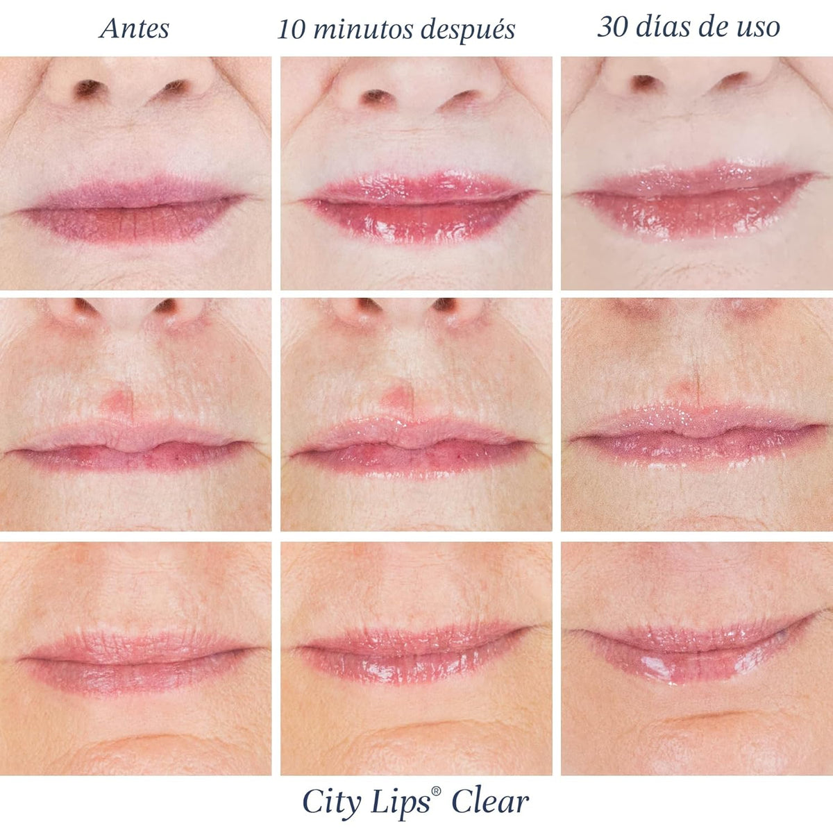 City Beauty City Lips Clear - Brillo de labios voluminizador - Hidr...