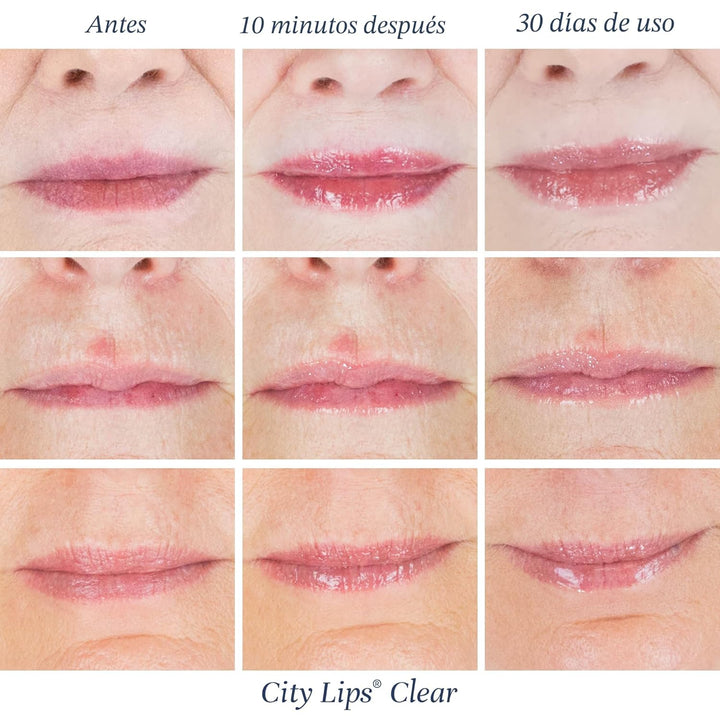 City Beauty City Lips Clear - Brillo de labios voluminizador - Hidr...
