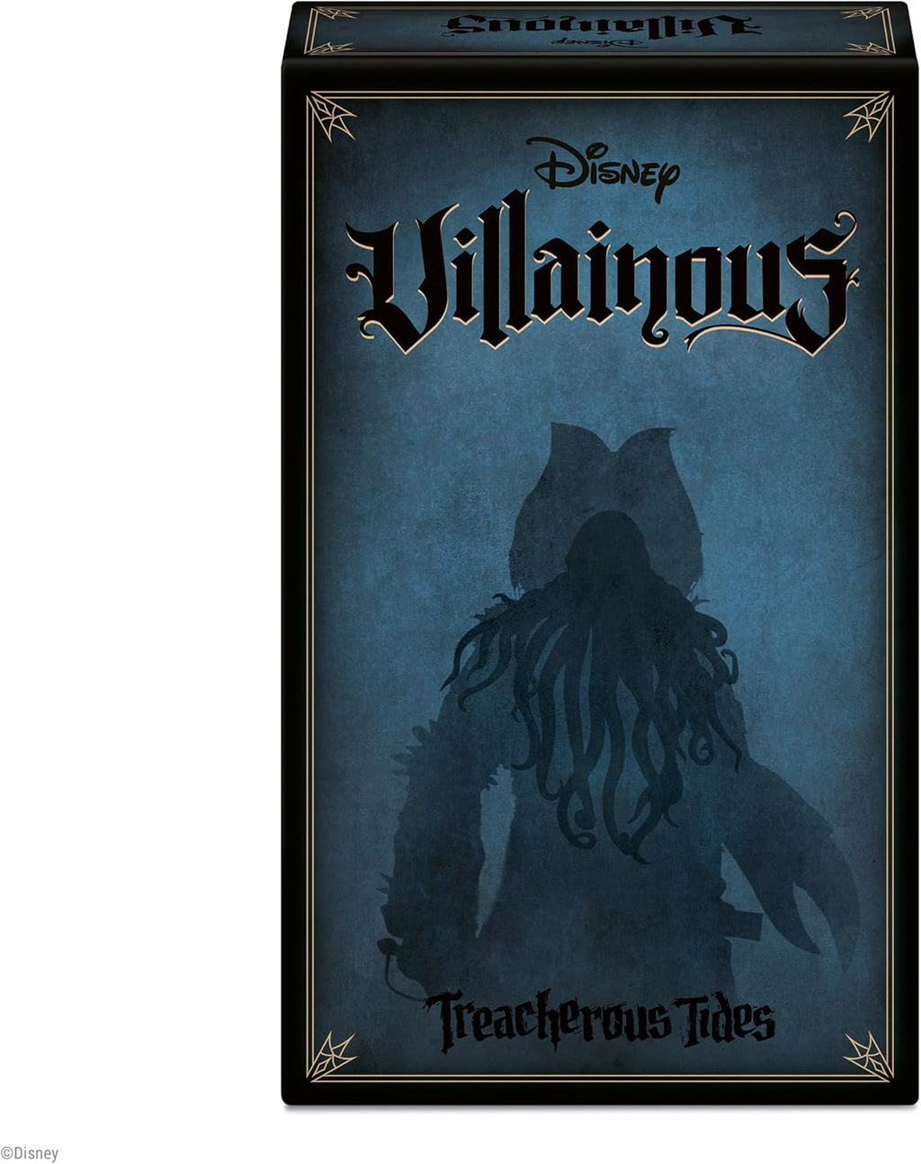 Ravensburger Disney Villainous - Juego de mesa de estrategia Treacherous Tides - Juega como Davy Jones o Tamatoa - independiente o expande con otros juegos villanos - Línea galardonada - A partir de 10 años