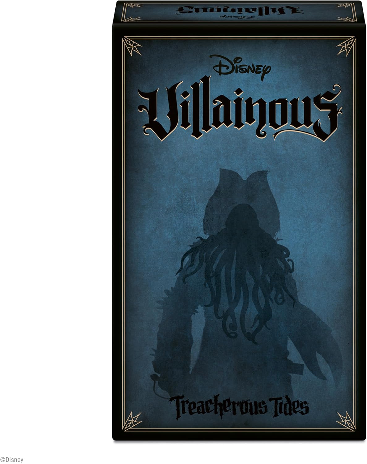 Ravensburger Disney Villainous - Juego de mesa de estrategia Treacherous Tides - Juega como Davy Jones o Tamatoa - independiente o expande con otros juegos villanos - Línea galardonada - A partir de 10 años