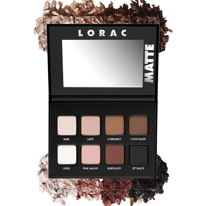 LORAC PRO - Paleta de sombras de ojos mate y brillante, metálico de...