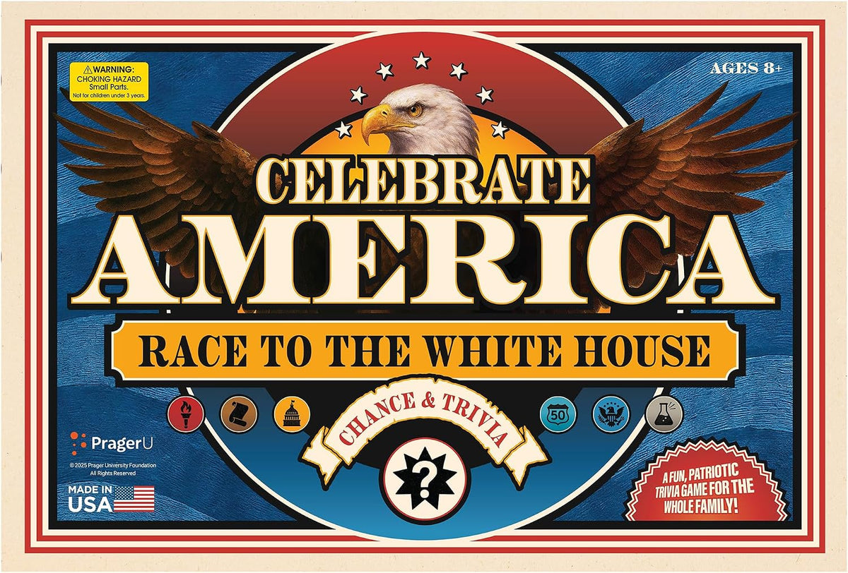 Celebrate America – trivia de Historia de EE. UU. y Civismo (Juego de mesa)