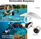 sublue Mix Pro Dual Motor Underwater Scooter - 3 Speed Modes, 60 Min Runtime, 131ft Depth con Camera Mount & Low Battery Alarm para Pool, Diving, Snorkeling - Water Scooter para Adults