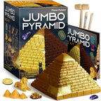 Kit de excavación de pirámide de patata con piano, 12 tesoros y momia del
