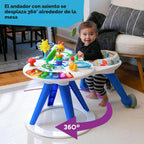 Baby Einstein - Centro de actividades 4 en 1 y andador con piano, edad de 6 meses