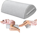 Almohada de rodilla de espuma viscoelástica para dormir de espalda