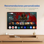 onn - Dispositivo de transmisión 4k Plus, dispositivo de transmisión ultrarrápida de Google TV, almacenamiento de 16 GB, RAM de 2 GB, remito con control de voz, solo EE. UU