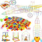 Ggiibro Juguetes Constructores de Pajitas 1200 Piezas Juguetes