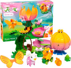 BRIO Flora Flower House - Juego de iniciación de 19 piezas interactivo para construir y decorar para un juego imaginativo abierto, a partir de 3 años