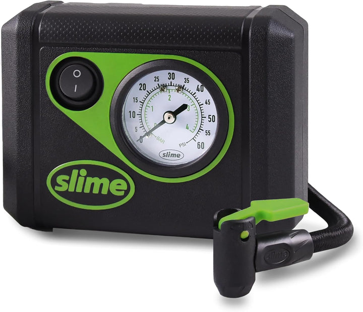 Slime 40059 Inflador de neumáticos, Junior, Compacto, Potente, Comp...