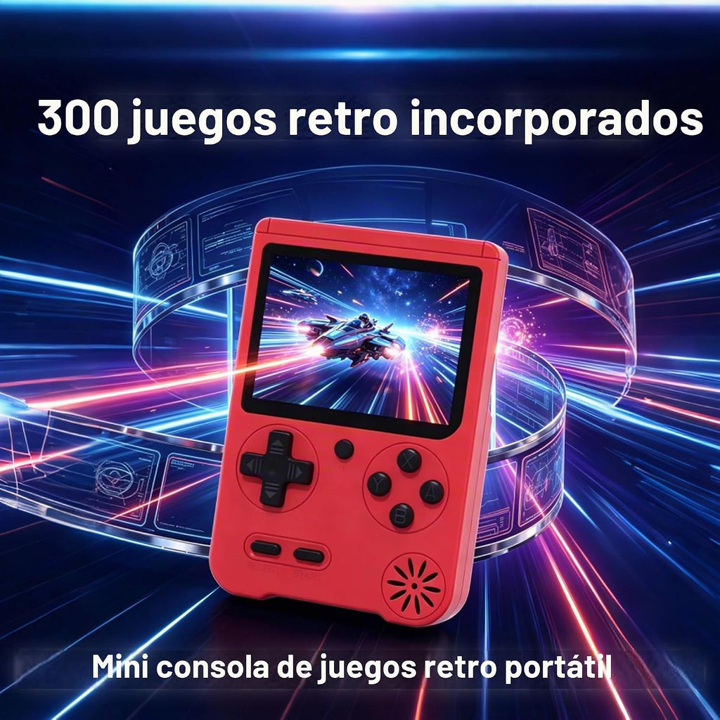 Consola de juegos portátil retro - Mini reproductor de videojuegos portátil