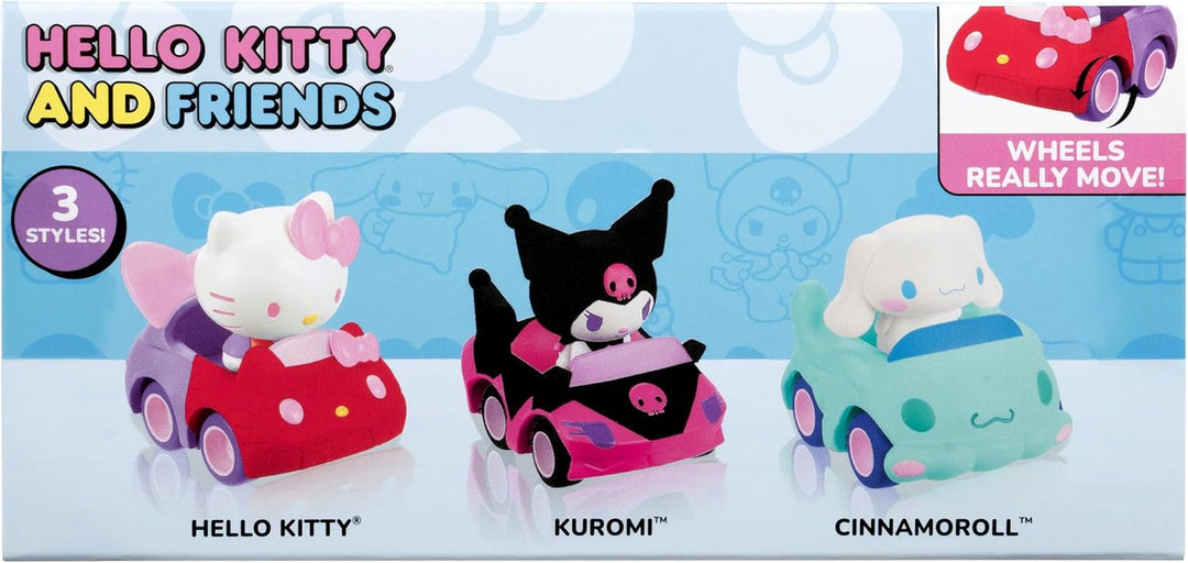 Jazwares Paquete de 3 vehículos de 2 pulgadas de Hello