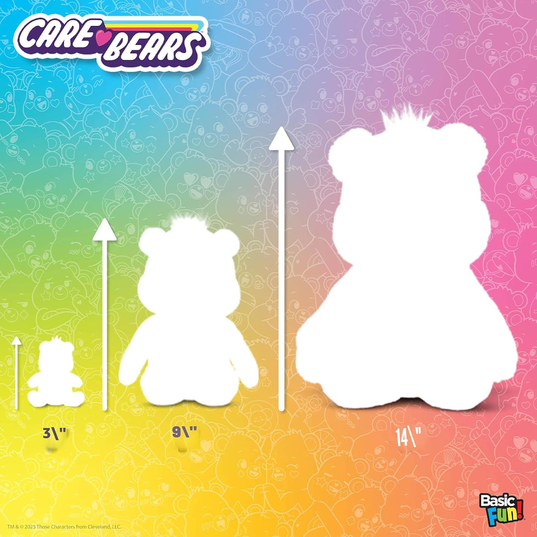 Care Bears Peluche de tamaño mediano de 14 pulgadas, oso tormentoso...