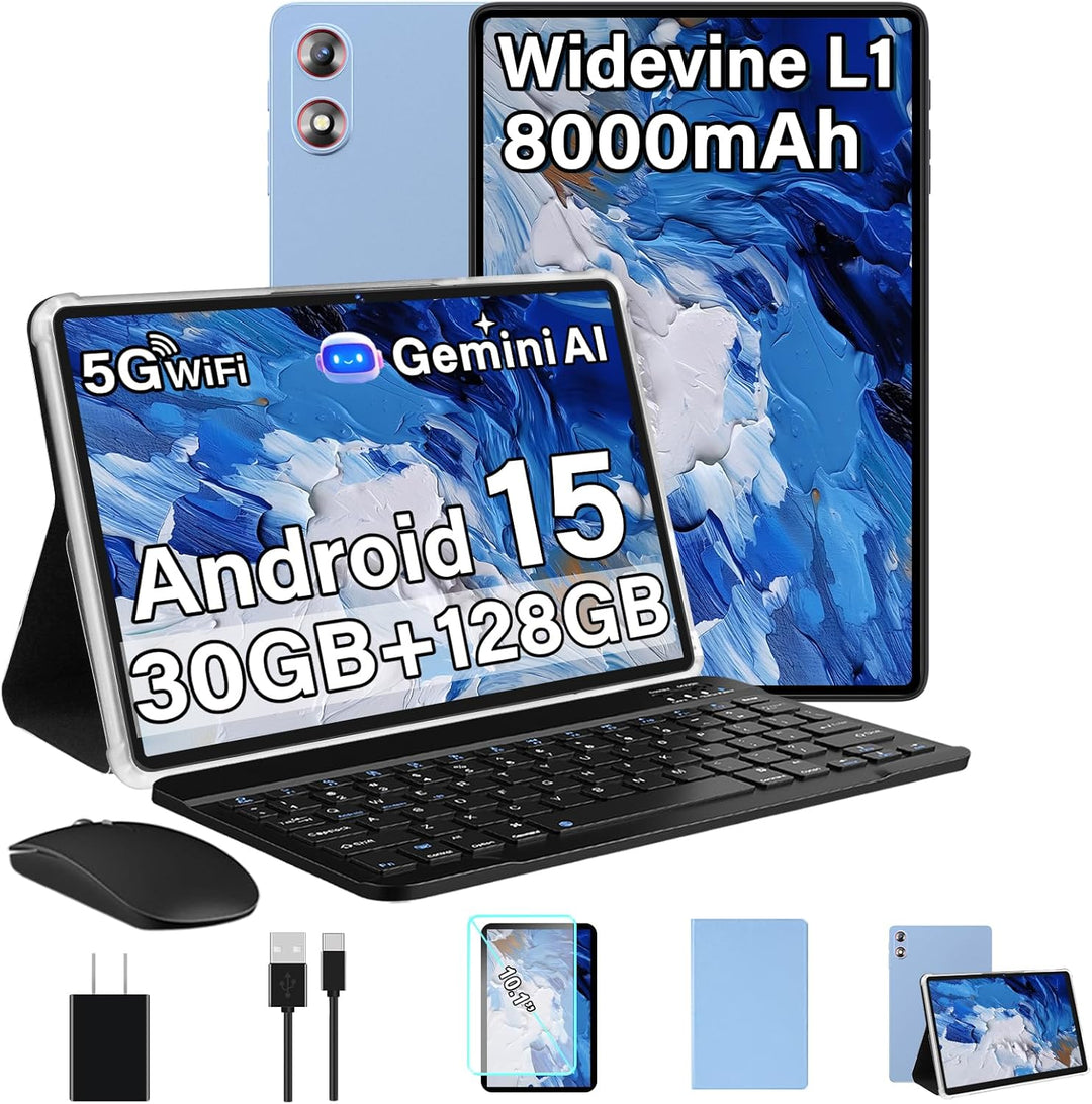 Tableta Android 15 30GB+128GB+1TB Expandible, 2026 Tabletas electró...