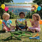 Juguetes de dinosaurio para niños de 3 a 5 años, lanzacohetes de camuflaje