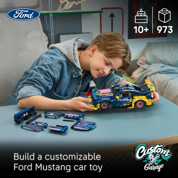 LEGO Technic Garaje personalizado Coche Ford Mustang GT 42236 | Jug...