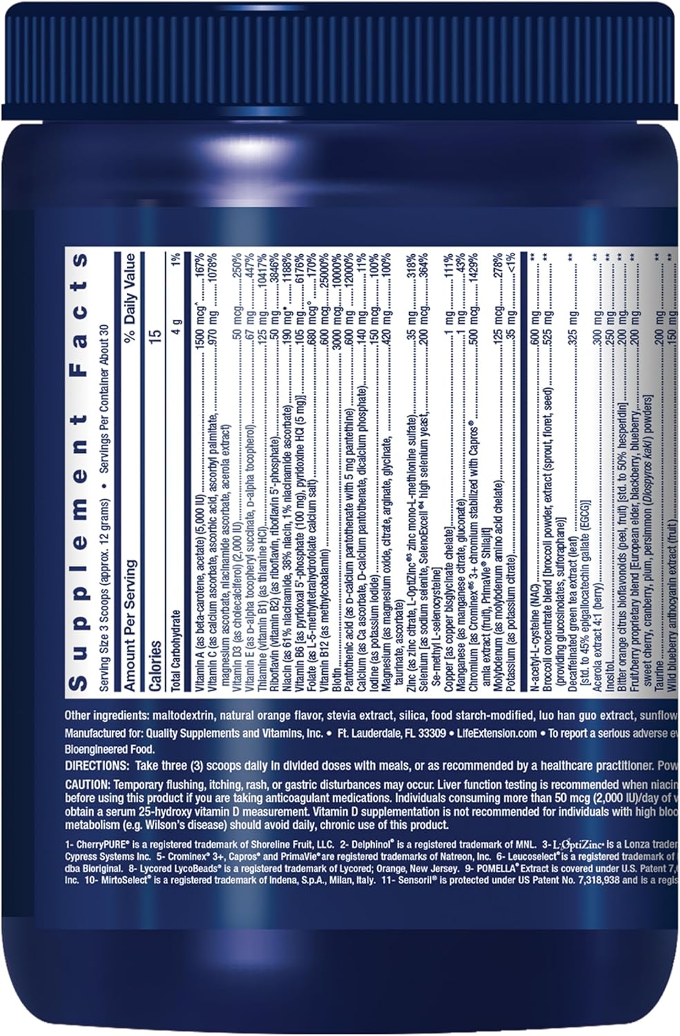 Life Extension Mezcla en polvo \u2013 Suplemento de vitaminas de al...