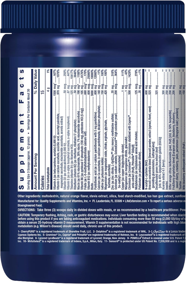 Life Extension Mezcla en polvo \u2013 Suplemento de vitaminas de al...