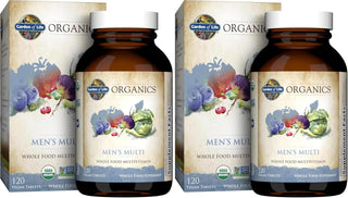 Garden of Life Organics multivitamínico de alimentos enteros para h...