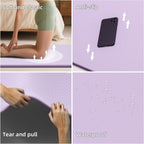 Esterilla de yoga extra ancha 76"x40"x10mm TPE antideslizante
