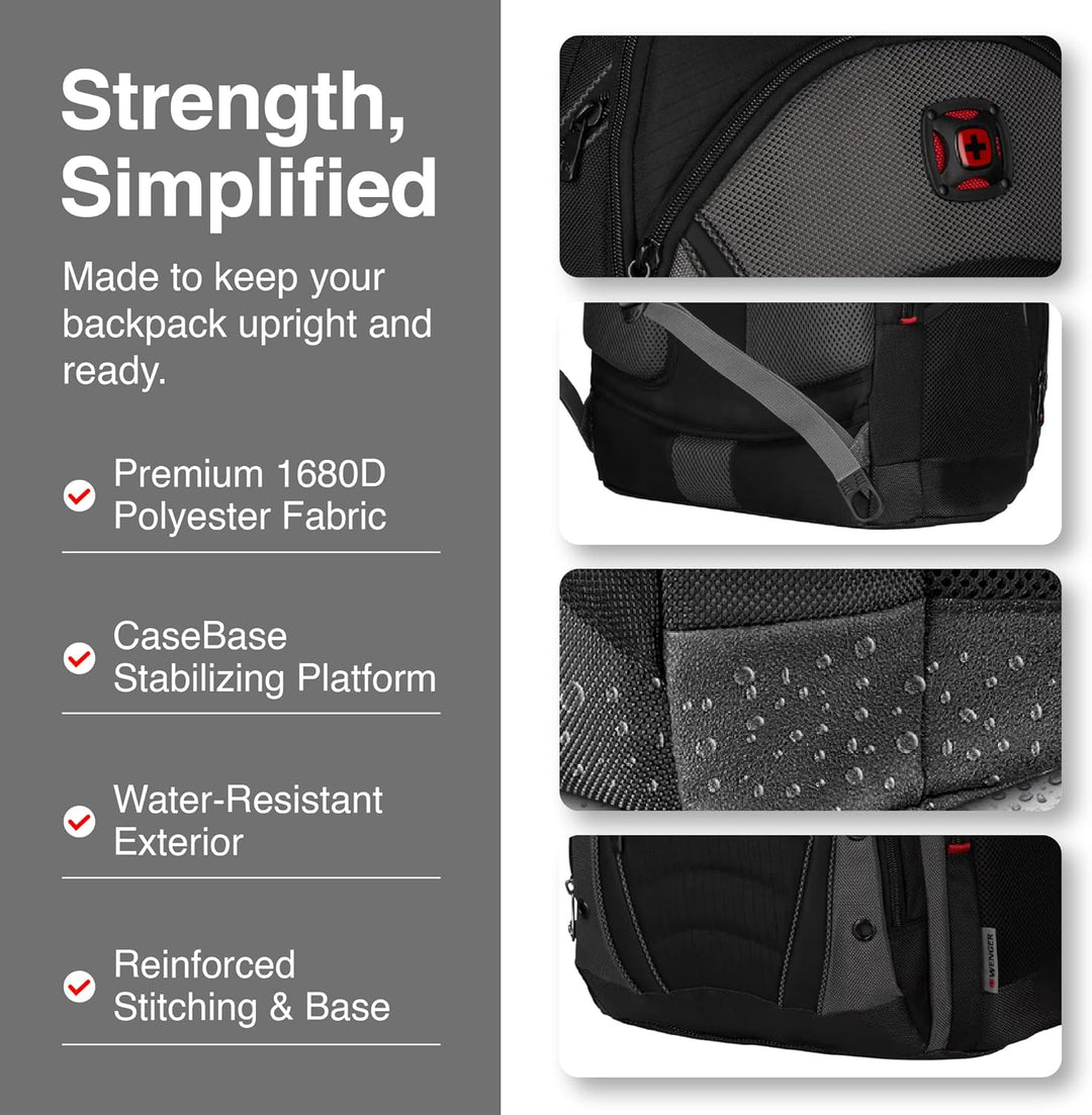 Equipaje Wenger Maxxum, Negro\/Gris